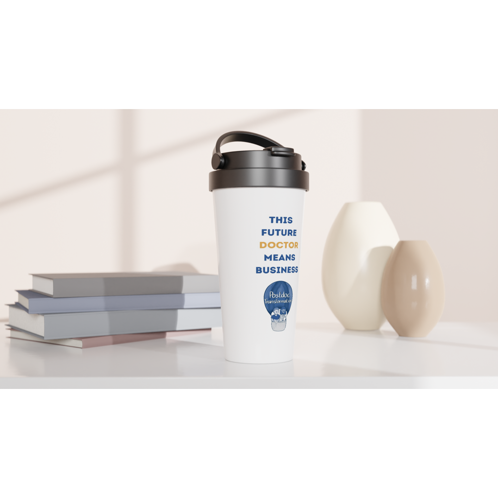 This future doctor means business (travel mug)